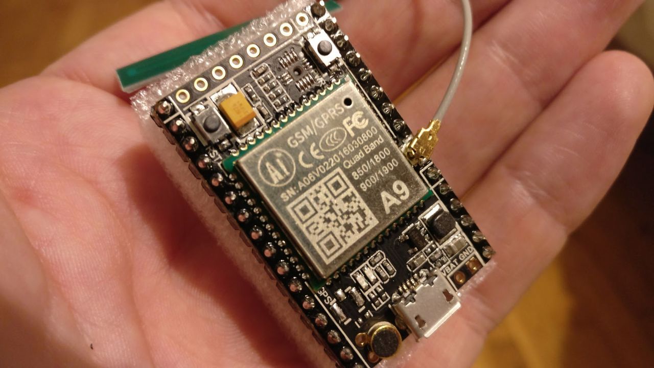 Ai-Thinker A9 module with custom firmware